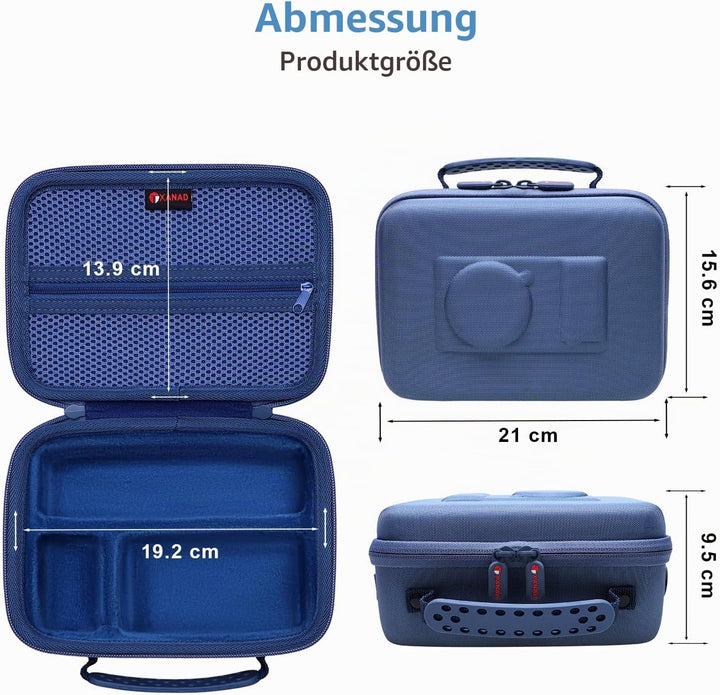 XANAD Tasche für Sony Alpha 6700 6400 6000 /Sony ZV-E10 / RX100 Kameratasche Kamera mit Bluetooth Ha