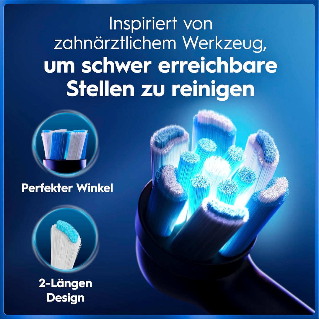 Oral-B iO Series 6 Plus Edition Doppelpack Elektrische Zahnbürste/Electric Toothbrush, PLUS 4 Aufste