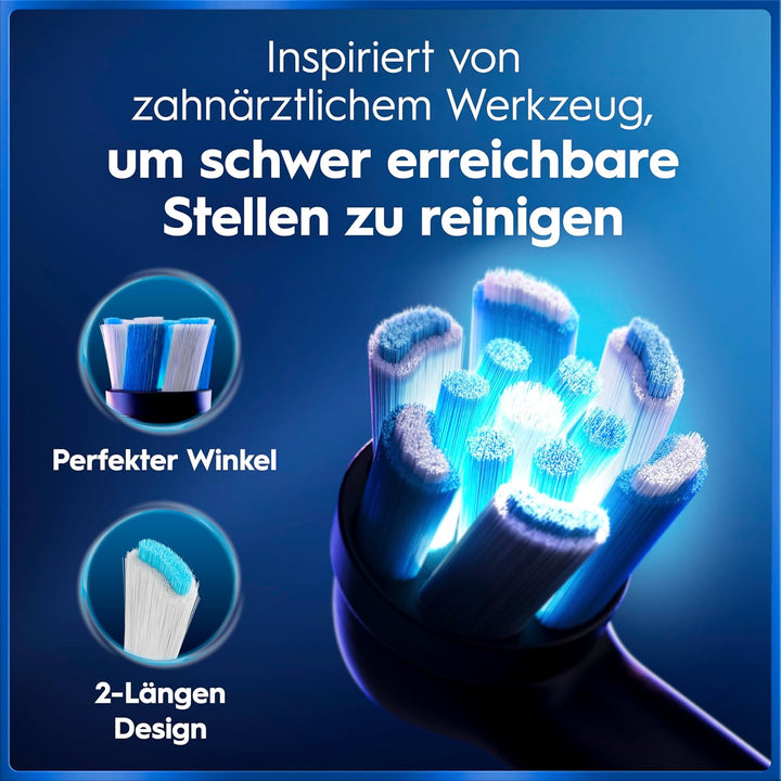 Oral-B iO Series 6 Plus Edition Doppelpack Elektrische Zahnbürste/Electric Toothbrush, PLUS 4 Aufste