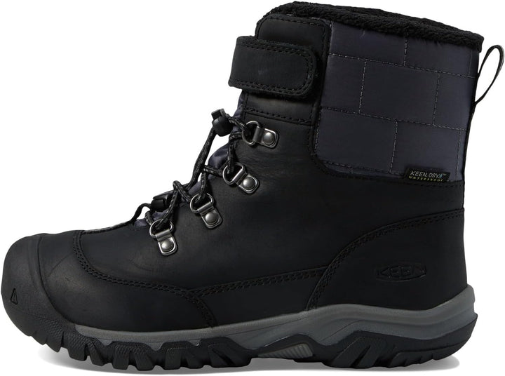 KEEN Unisex Kinder Kanibou Waterproof Schneestiefel 25 EU Black Magnet, 25 EU Black Magnet