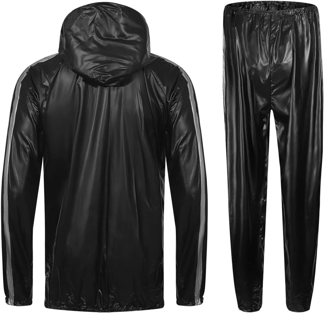 Anti-Rip Saunaanzug, Gewichtsverlust, Schwitzanzug, MMA-Training, Fitnessstudio, Jacke, Hose, Workou