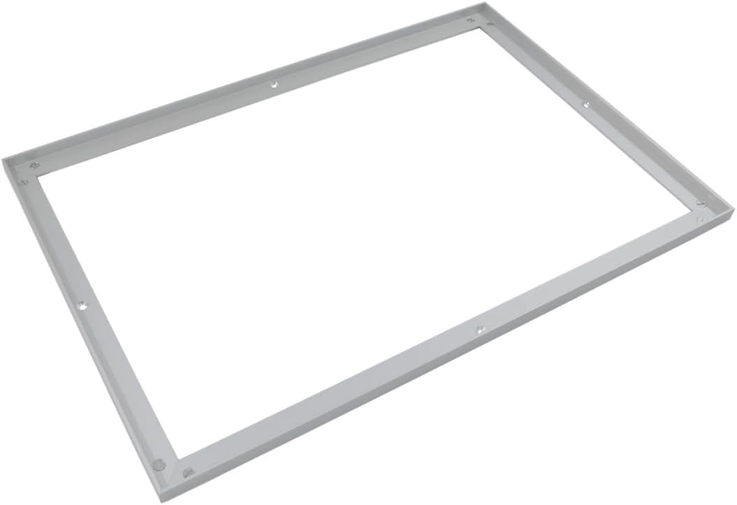 EMCO Eingangsmatte DIPLOMAT Rips hellgrau 12mm + ALU Rahmen Fussmatte Schmutzfangmatte Fussabtreter