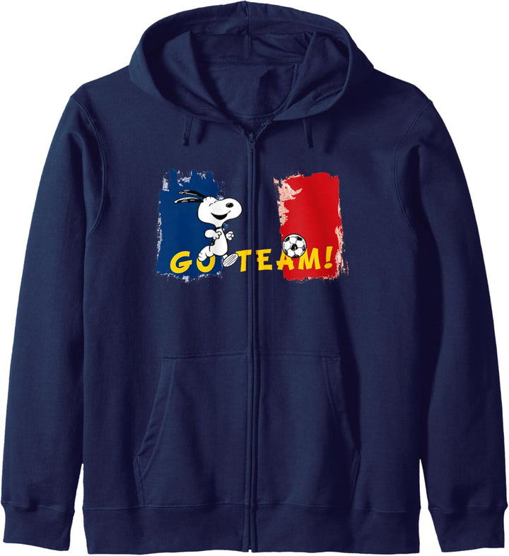 Peanuts Go France Kapuzenjacke
