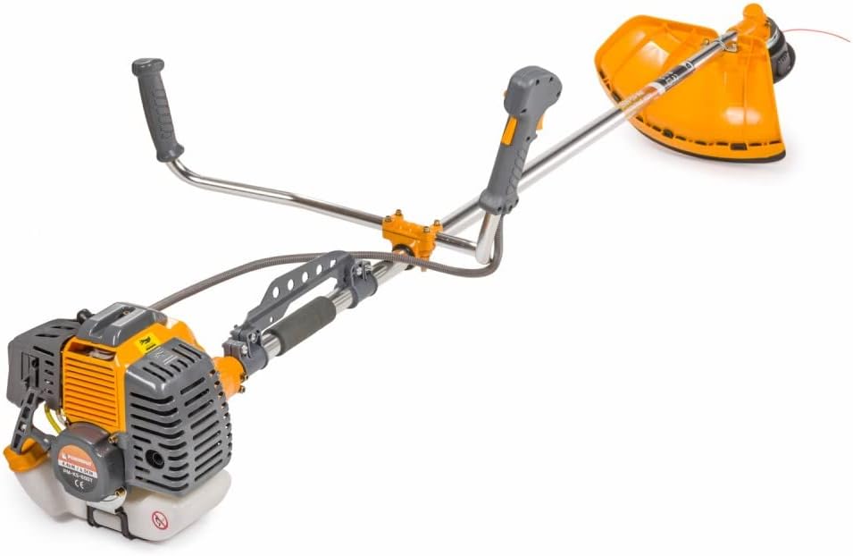 Rasentrimmer Benzin Motorsense 52ccm Freischneider 6 PS Trimmer Set Zubehör