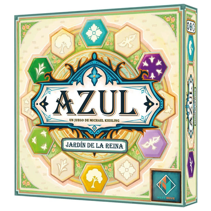Unbox Now - Blauer Garten der Königin - Brettspiel auf Spanisch