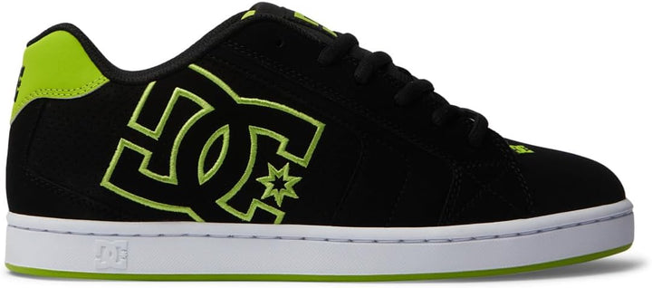 DC Shoes Net, Herren Sneakers 44.5 EU Black Lime Green, 44.5 EU Black Lime Green