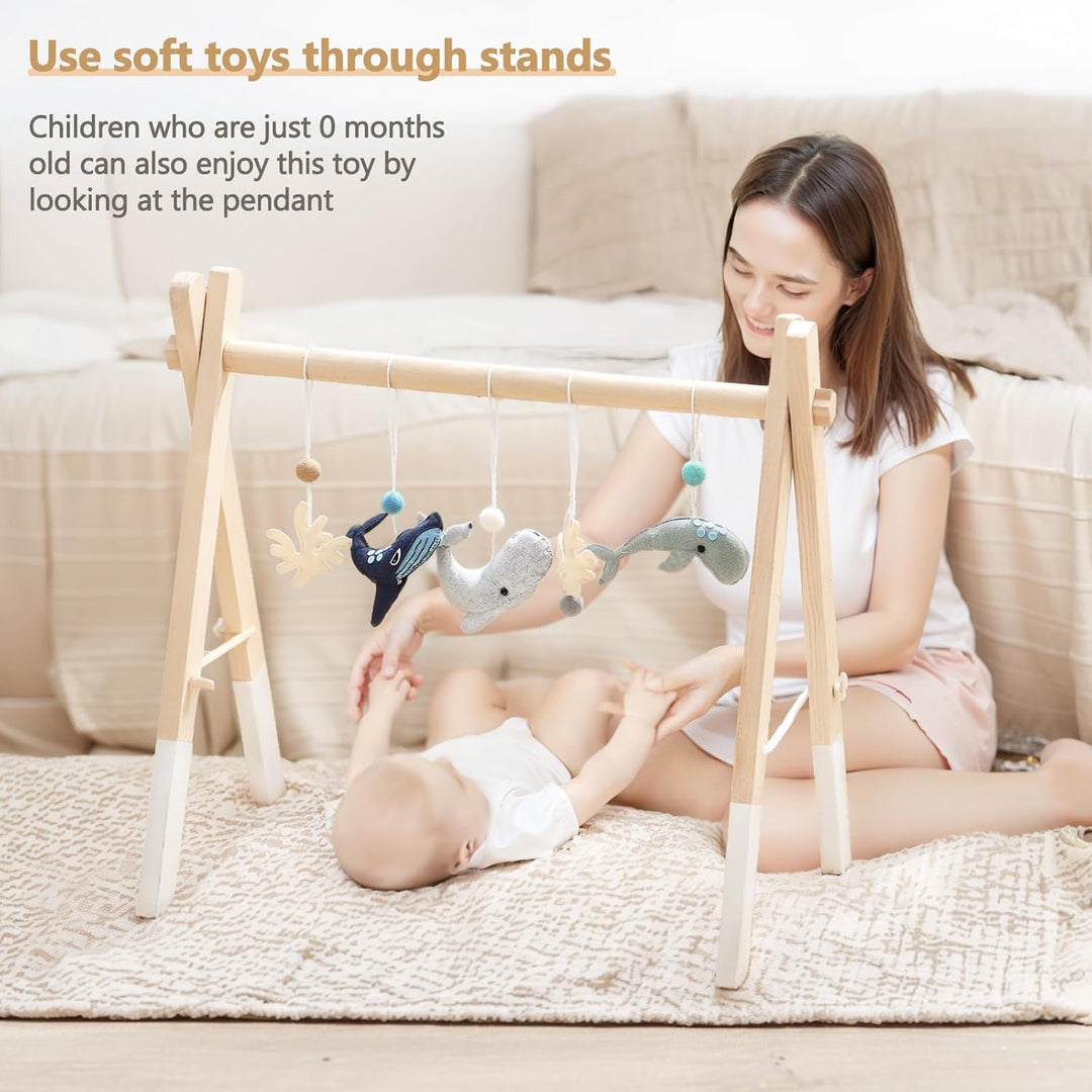 Promise Babe Spielbogen Baby Holz Baby Gym Holz Baby Spielbogen Neugeborenen Spielzeug Spielbogen Ac