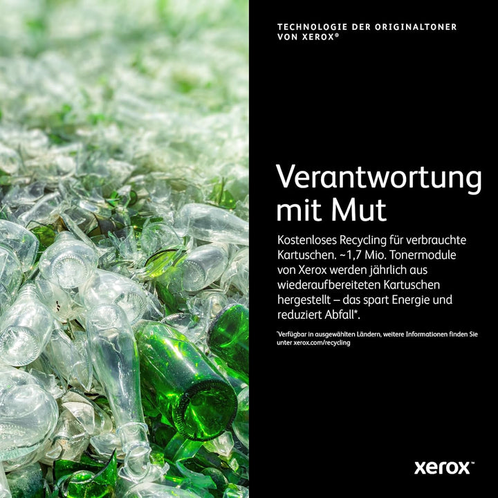 Xerox C310/C315 Tonerkartusche, Schwarz, Standardkapazität (3.000 Seiten) Schwarz Keine