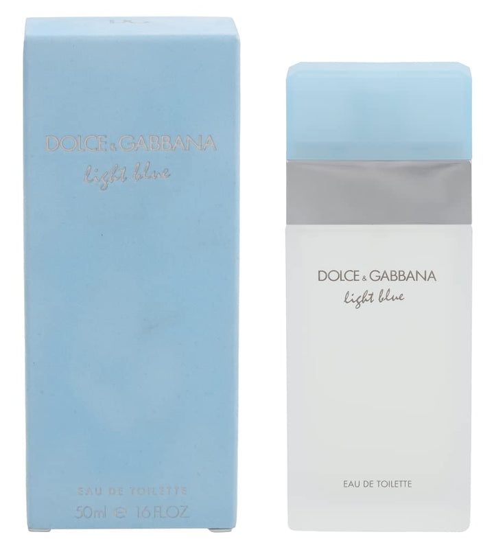 D&G Dolce & Gabbana Light Blue femme/woman, Eau de Toilette, 1er Pack (1 x 50 ml) Fruchtig 50 ml (1e