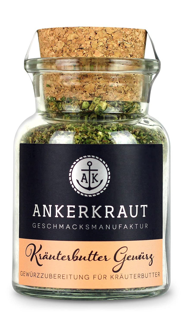 Ankerkraut Geschenkset Kräuter, Geschenk-Box mit 3 Kräutermischungen im Korkenglas, Leckere Geschenk