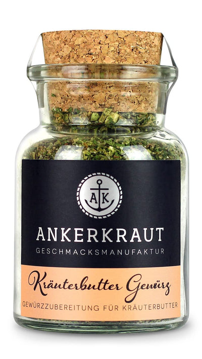 Ankerkraut Geschenkset Kräuter, Geschenk-Box mit 3 Kräutermischungen im Korkenglas, Leckere Geschenk