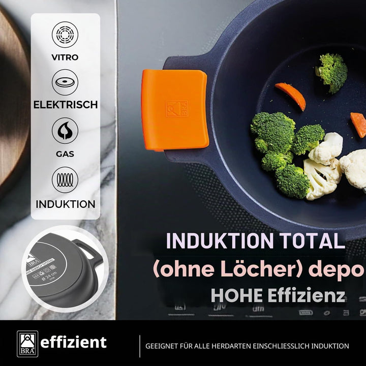 BRA Efficient Pot hoch 24 C/C 24 cm, 24 cm