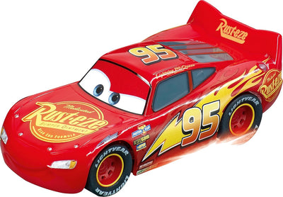 Carrera 20062477 GO!!! Disney Pixar Cars Neon Lights Rennstrecken-Set | 5,3m elektrische Carrerabahn