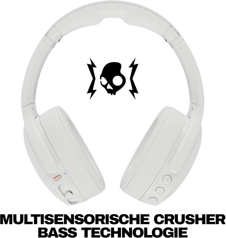Skullcandy Crusher Evo Over-Ear Wireless-Kopfhörer mit Sensory Bass, 40 Std. Akkulaufzeit, Extra Cha