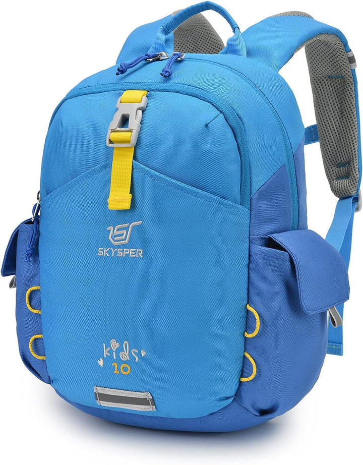 SKYSPER Kinderrucksack 10L Rucksack Jungen & Mädchen für 3-8 Jährige, komfortabler Wanderrucksack Ki
