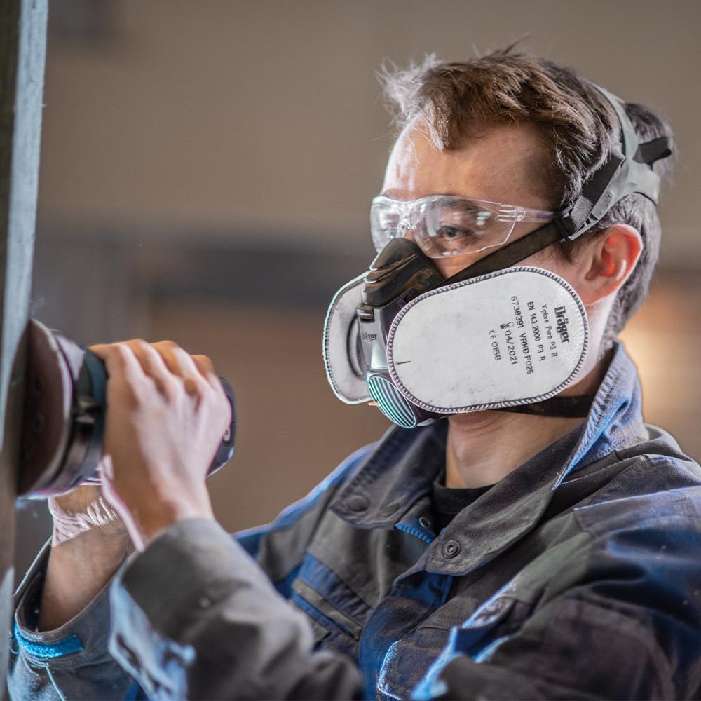 Dräger X-plore® 3500 Handwerker Halbmasken-Set inkl. Pure P3 Partikelfilter | Grössen S/M/L | gegen