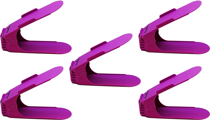 5 x Verstellbarer Profi Schuhstapler Schuhorganizer Schuhhalter – Magic Shoe Rack Organizer - Sparse