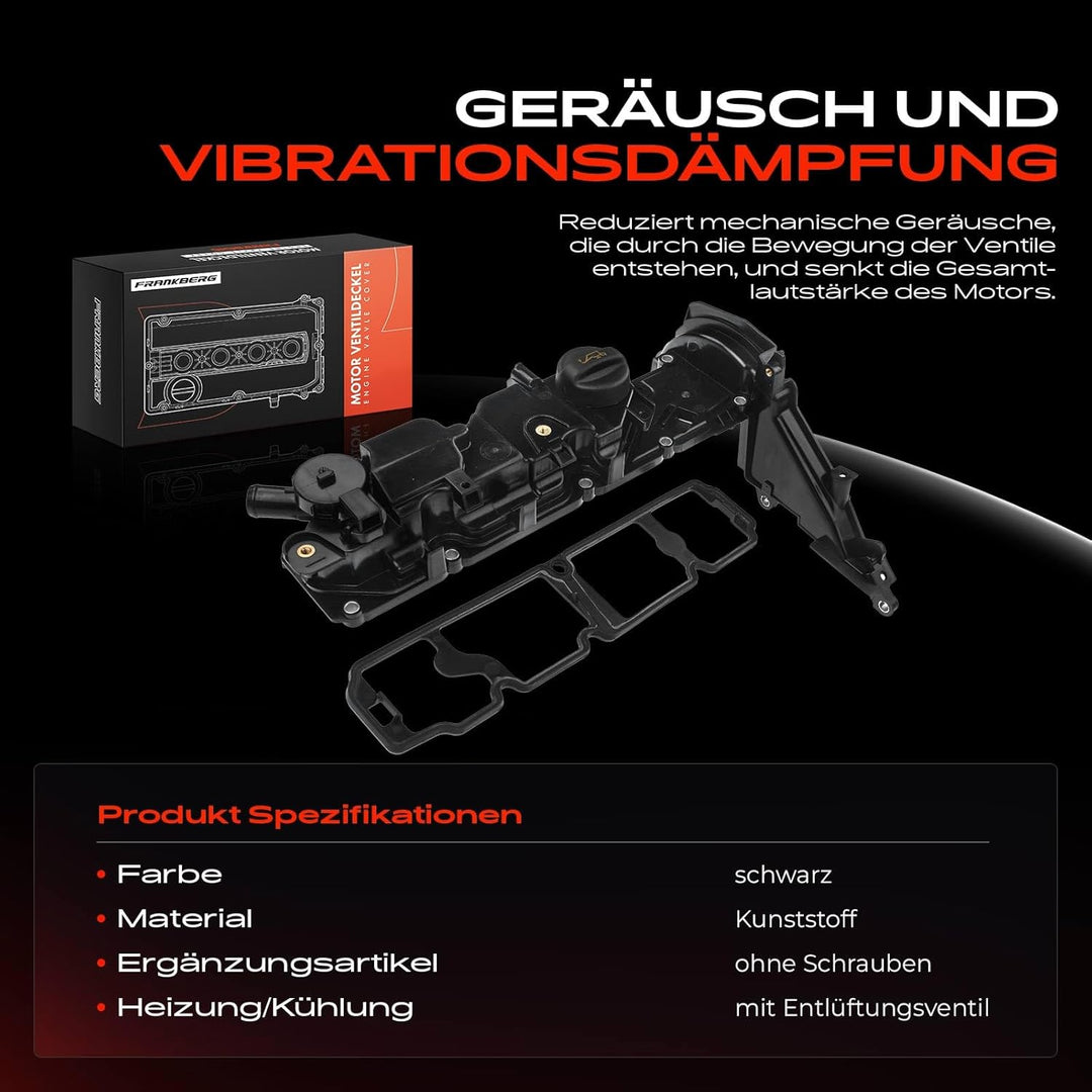Ventildeckel Zylinderkopfhaube für Berlingo C3 II/III C4 C5 III DS3 DS4 DS5 Jumpy 207 208 I 3008 308