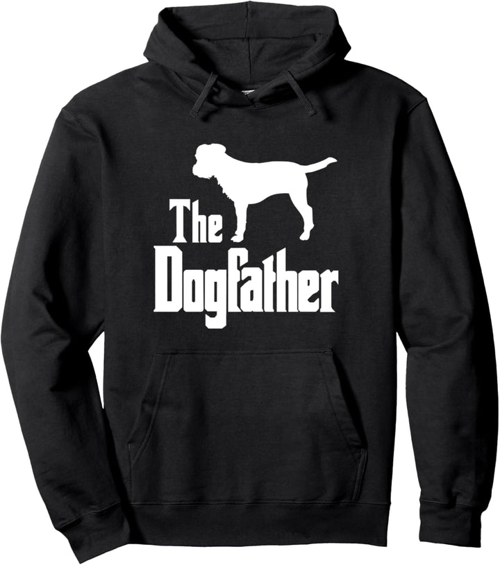 The Dogfather - Hund, Geschenk, lustiges Border Terrier Pullover Hoodie