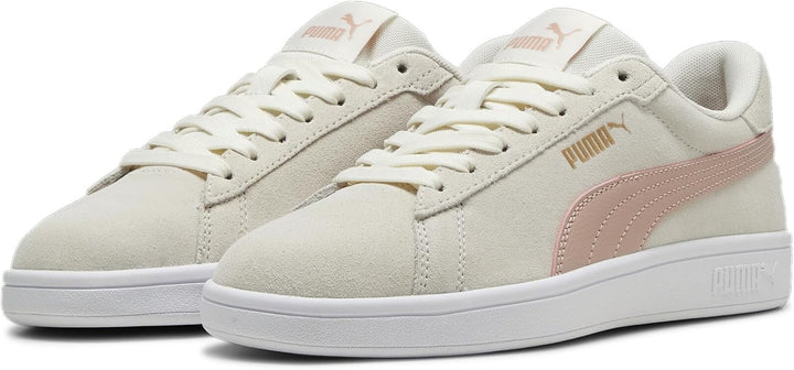 PUMA Unisex Smash 3.0 Sneaker 37.5 EU Warm White Rose Quartz Puma White, 37.5 EU Warm White Rose Qua