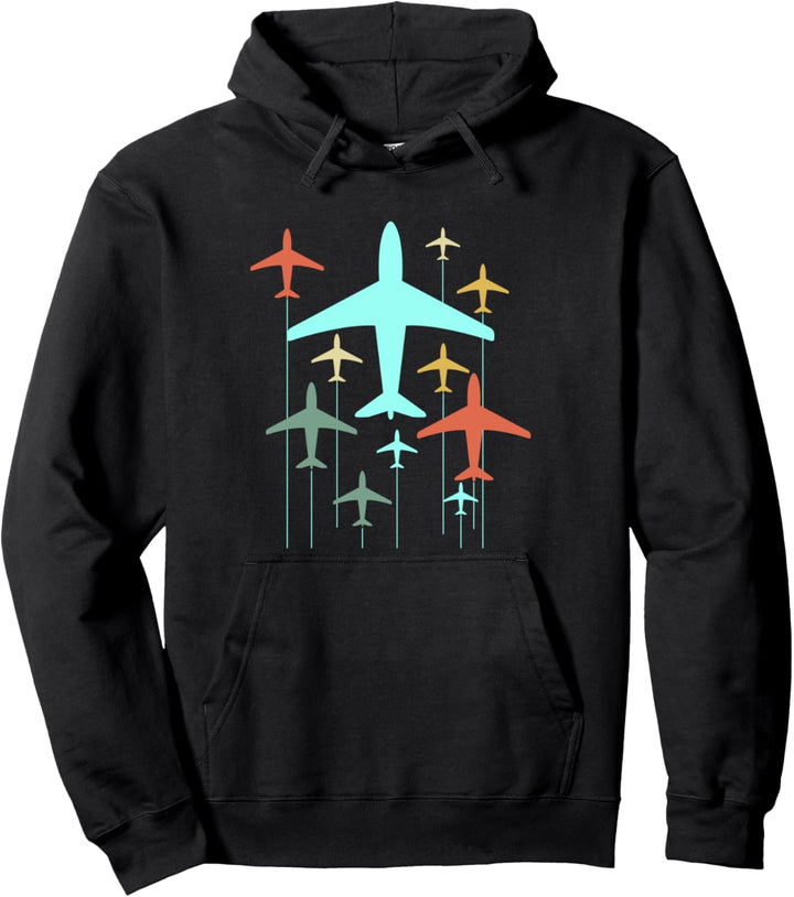 Flugzeug aus Pilot | Fly Airplane Pilot Pullover Hoodie