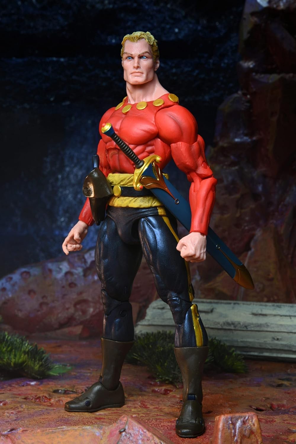 NECA The Original Superheroes S1 - Flash Gordon Actionfigur