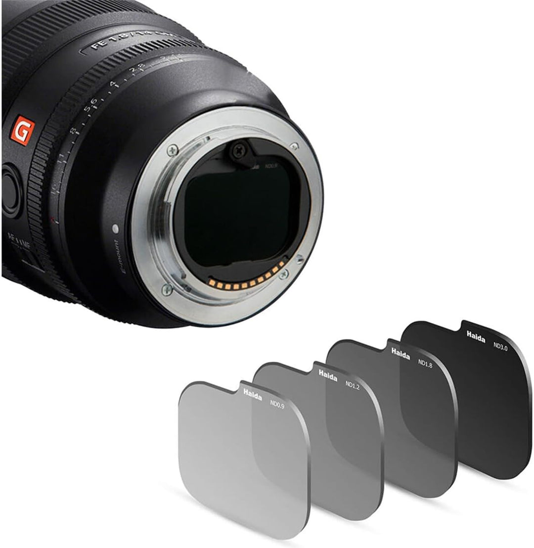 Haida HD4762 Objektiv-Set für hintere Objektive, ND 4, kompatibel mit Sony FE 14 mm f/1.8 GM, optisc