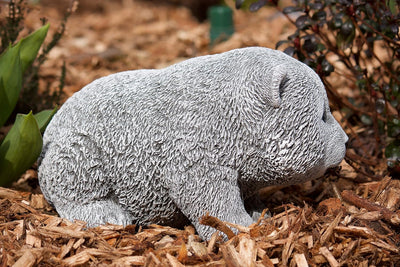 stoneandstyle Steinfigur Bär Bärchen, Frost- und wetterfest bis -30°C, massiver Steinguss