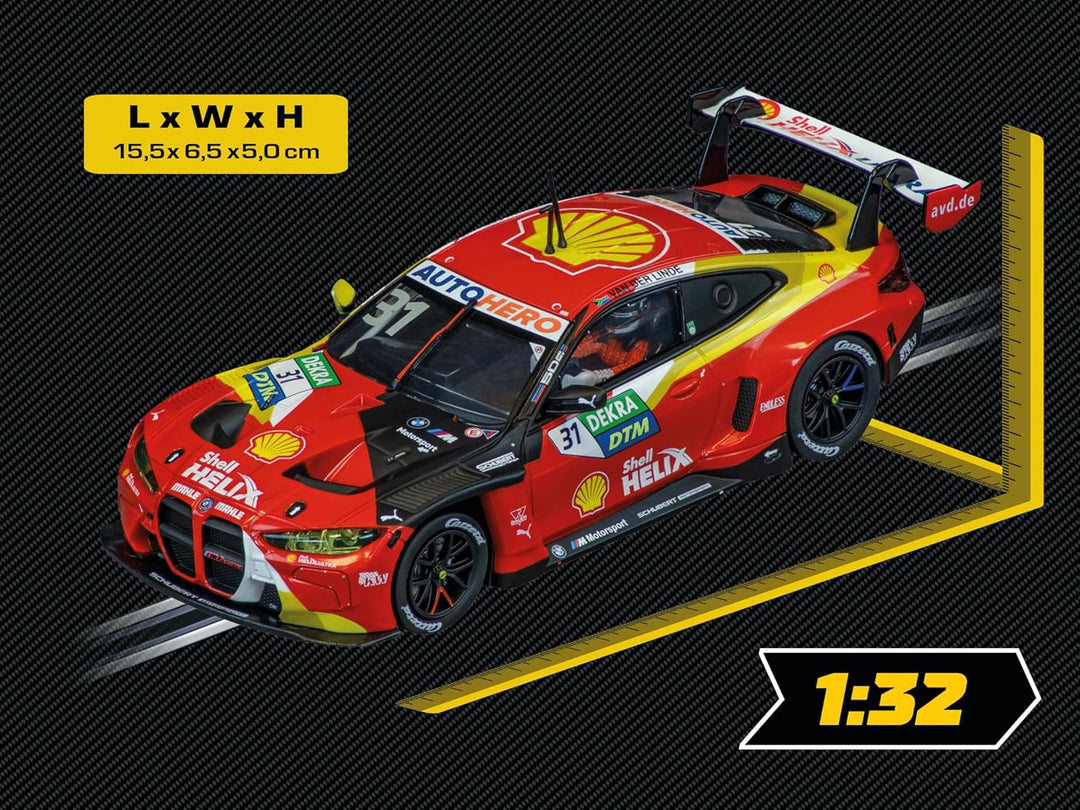 Carrera Evolution - 20027746 I BMW M4 GT3 Slotcar I Racing Car im Massstab 1:32 I Racing Schubert Mo