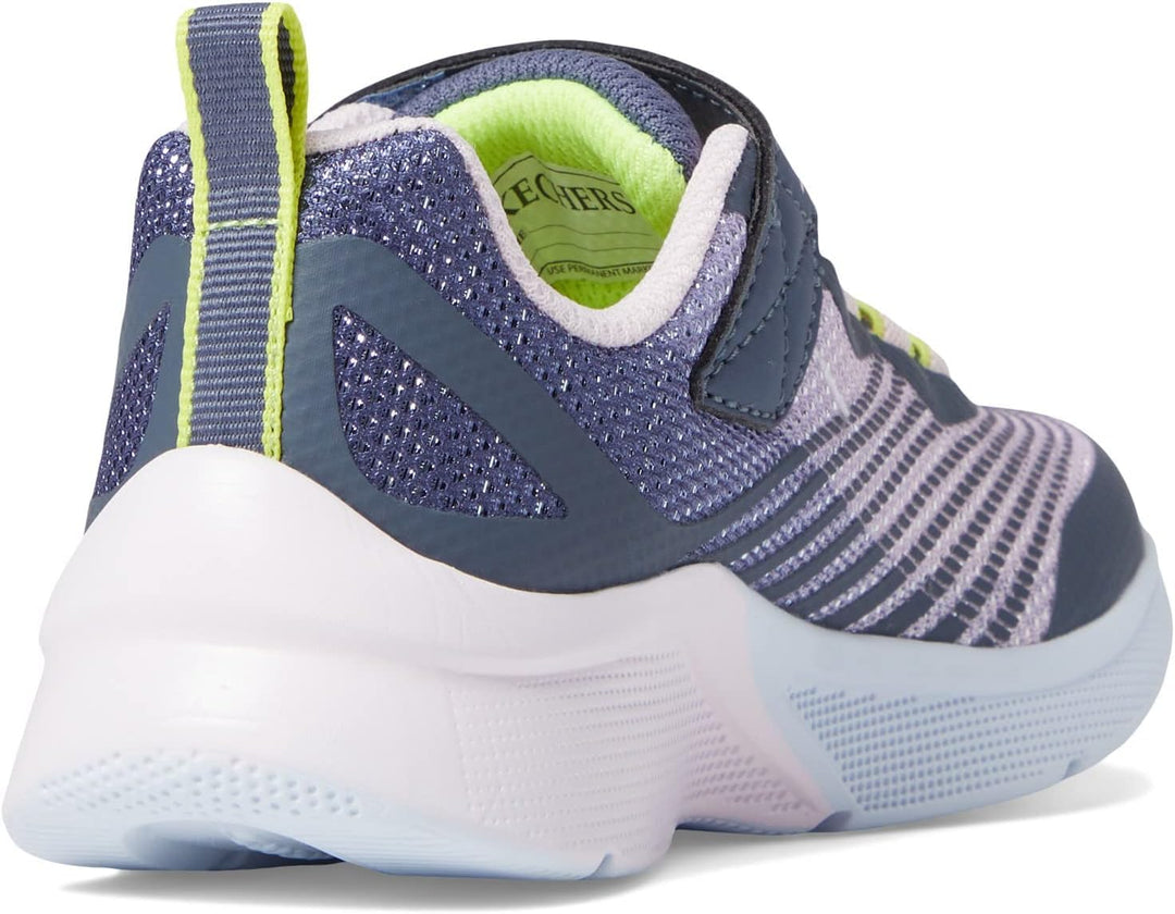Skechers MICROSPEC Rejoice RA Unisex - Kinder,Jungen,Mädchen Sneaker,Schnürschuhe,Schnürer,Halbschuh