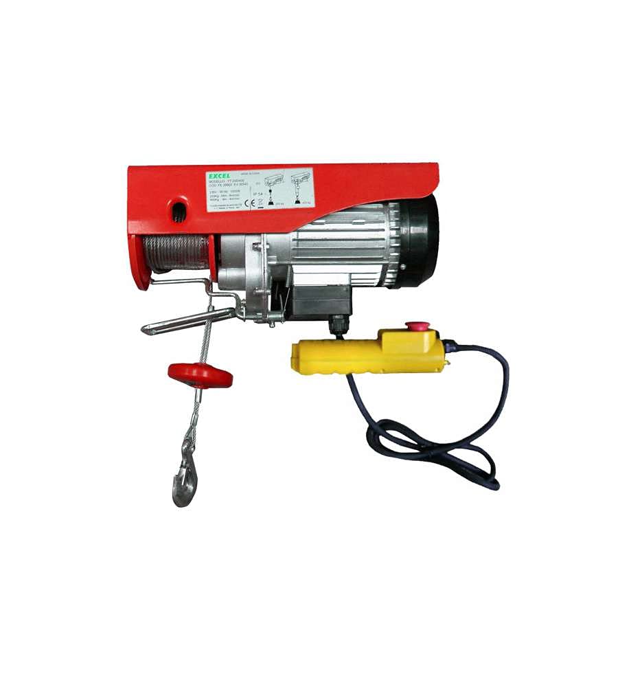 Excel cdf02451 Elektrischer Flaschenzug, gelb