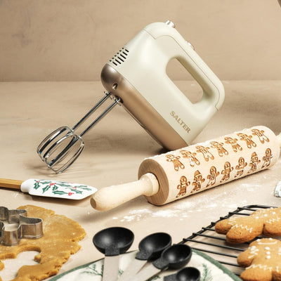 Salter EK5512SBOVDE Backen Handmixer - Elektrisch Quirl mit 5 Geschwindigkeitseinstellungen, Auswerf