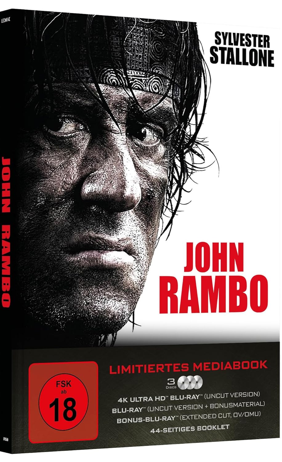 John Rambo UHD SE (Lim. Mediabook) [Blu-ray], Blu-ray