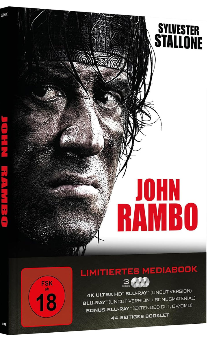 John Rambo UHD SE (Lim. Mediabook) [Blu-ray], Blu-ray