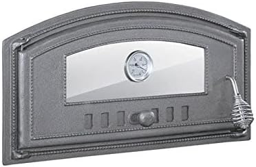 Sellon24® Backofentür aus Gusseisen Ofentür Pizzaofentür Steinofentür Brotofen H1007