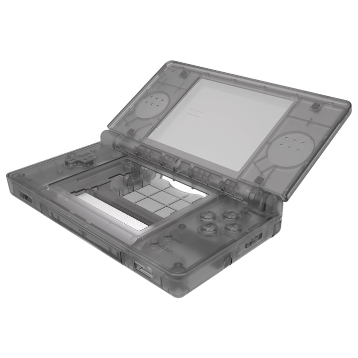 eXtremeRate Ersatz Gehäuse Case für Nintendo DS Lite NDSL, Voll Hülle&Knöpfen&Screen Protector Shell