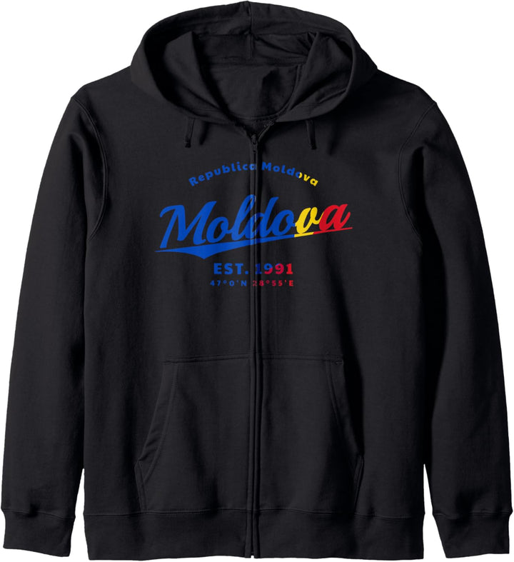 Vintage Moldawien Reise Souvenir Geschenk Kapuzenjacke