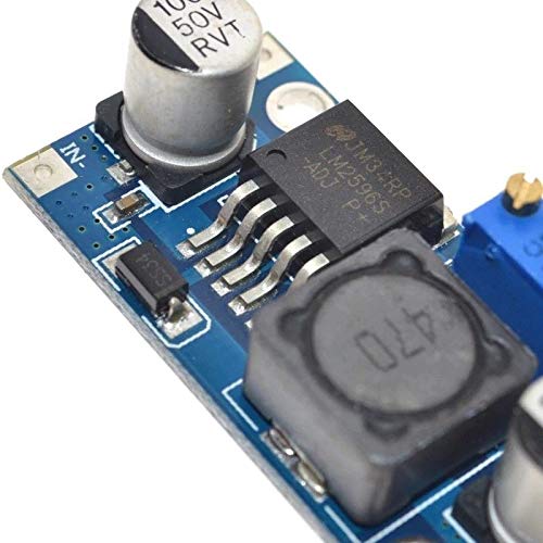 5 STK LM2596 LM2596S DC-DC Einstellbarer Spannungsregler Step-Down Netzteil