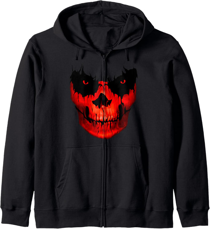 totenkopf horror Schädel Skull Kapuzenjacke