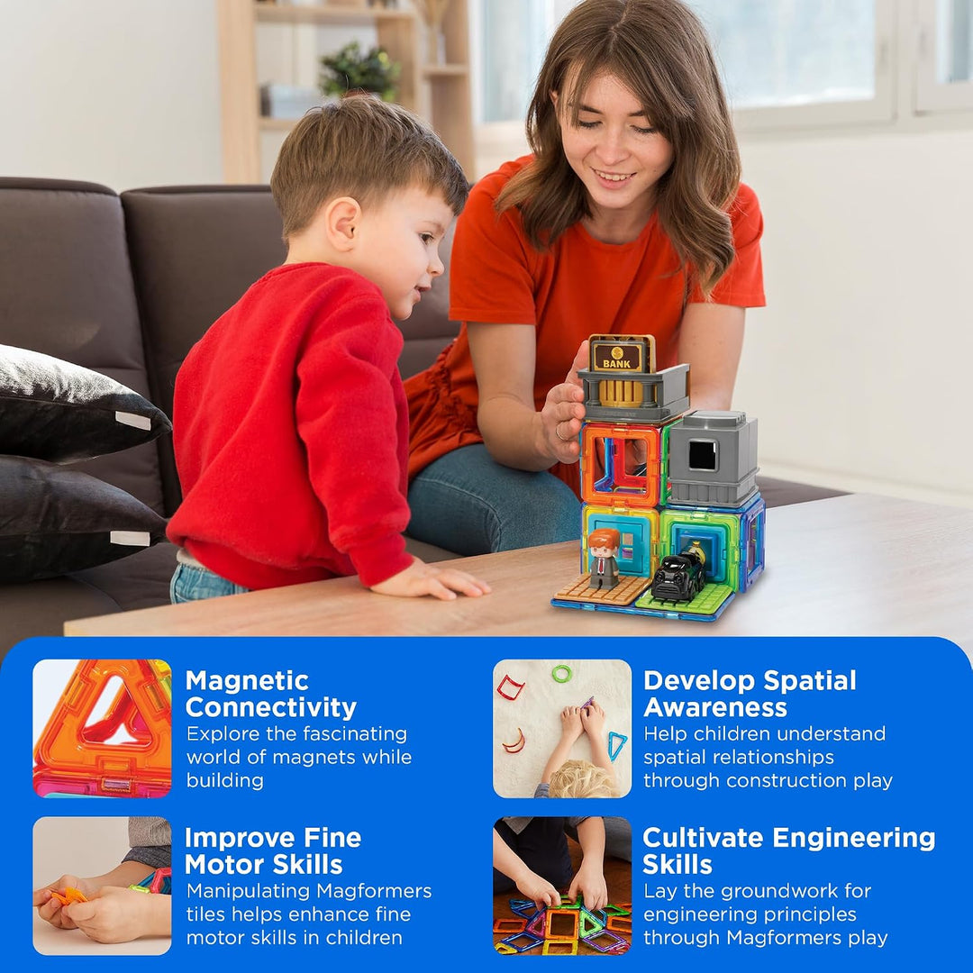 Magformers Town Bank Set