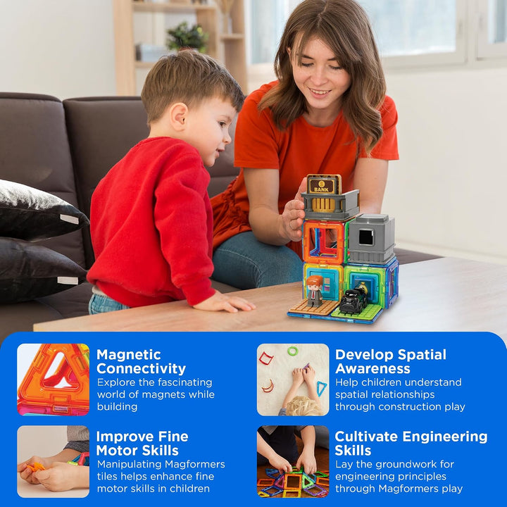Magformers Town Bank Set