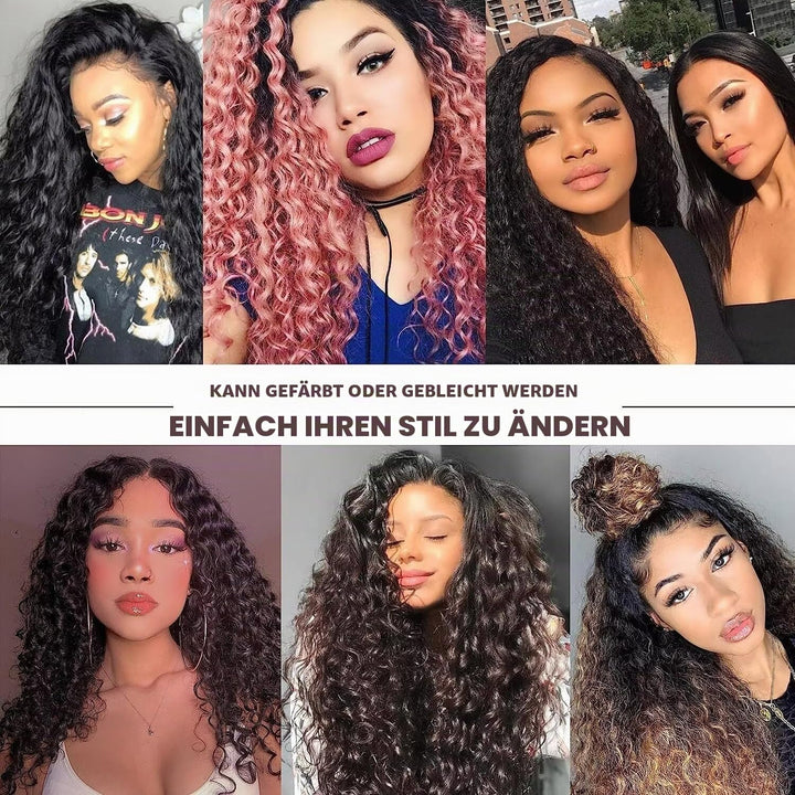 9A Human Hair Bundles Curly Brazilian Hair Bundles Water Wave Hair 14 16 18 Zoll Brasilianische Haar
