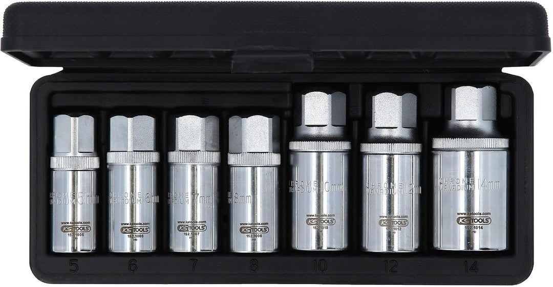KS Tools 152.1101 Stehbolzen-Ausdreher-Satz, 7-tlg.
