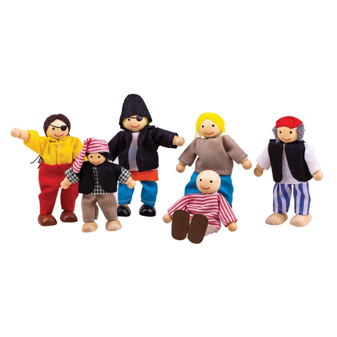 Bigjigs Toys Heritage-Spielset Piraten-Set