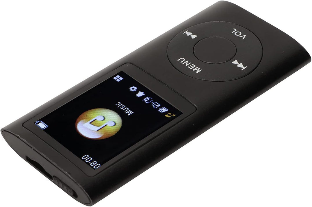MP3 Player, Digitaler MP4-Player Tragbarer Musikplayer mit Kopfhörer, Unterstützt Bis zu 64 GB TF-Ka