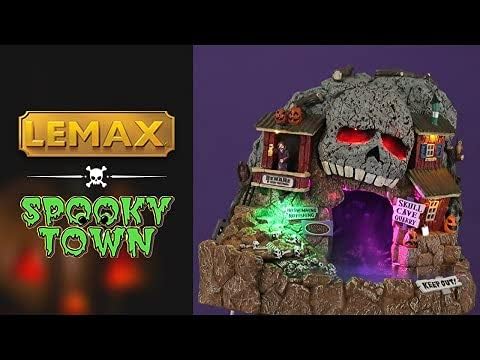 Lemax - Skull Cave Quarry, with 4.5v Adaptor