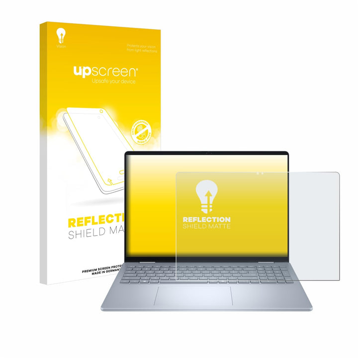 upscreen Entspiegelungs-Schutzfolie für Dell 16 Plus-2-in-1 Displayschutz-Folie Matt [Anti-Reflex, A