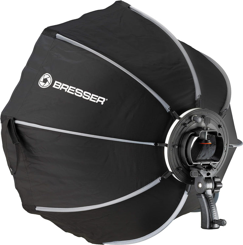 BRESSER Super Quick Schnellspann-Octabox 90cm für Kamerablitze