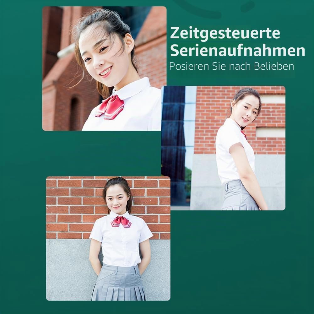 Andoer Digitalkamera, 4K 48MP Kompaktkamera Fotokamera 2,4", Vlogging Kamera mit 16X Digitalzoom, ei