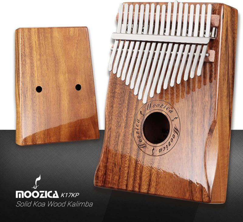 Moozica 17 Schlüssel Kalimba Marimba, High Qualität Professionelle Finger Daumen Piano Musikinstrume